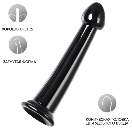 Гелевый фаллос ToyFa Jelly Dildo M