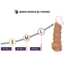 Насадка Kokos Nude Sleeve NS.006